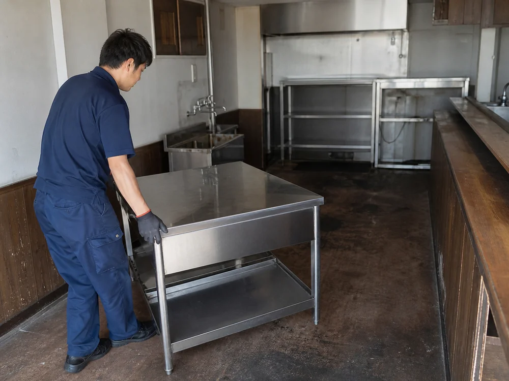 片付けが終わった部屋